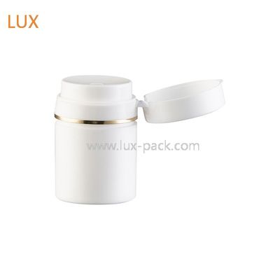 50 мл 100 мл Прозрачный флакон с безвоздушным насосом для косметической упаковки