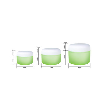 Пластиковая банка для крема из полипропилена (PP) на заказ, емкость 50 г, 100 г, 200 г