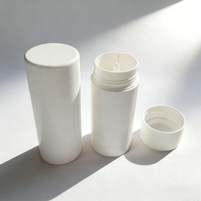 Оптовая продажа пустых туб для дезодоранта из ПП косметического класса объемом 30 г, 50 г, 75 г, 100 г с индивидуальной шелкографией