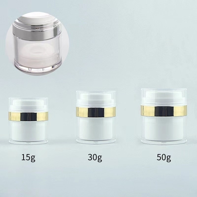 15G 30G 50G 100G Пластиковая бесвоздушная банка с вакуумным насосом