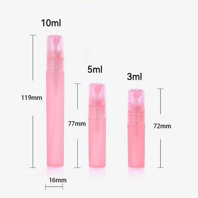3ML 5ML & 10ML Пластиковая ручка для распыления парфюмерии Пустая емкость для парфюмерии с матовым цветом