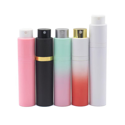 Портативная 10ML 15ML и 20ML пустая распыляющая ручка для парфюмерии индивидуальные цвета с градиентом