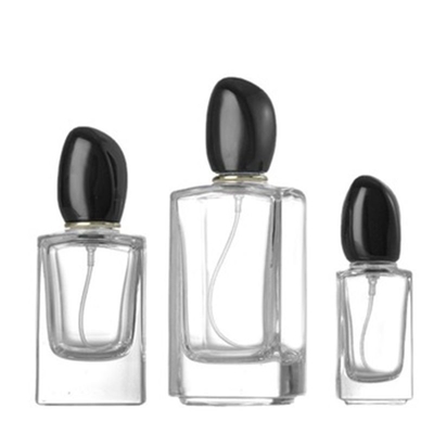 Hotsale 50ML & 100ML Стеклянная бутылка для парфюмерии пустой квадратный парфюмерный контейнер