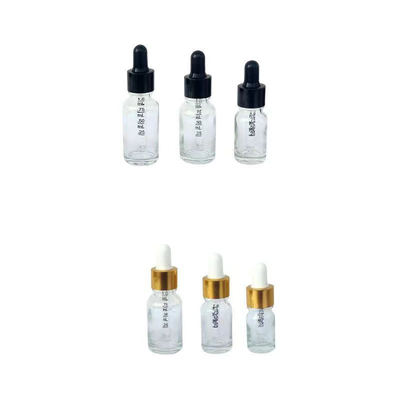 Стеклянная бутылочка для эфирного масла 10 мл с крышкой-капельницей