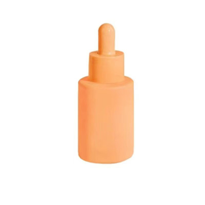 На заказ 20ml 30ml & 50ml Flat Shoulder Glass Essential Oil Flask с капсулой для капель
