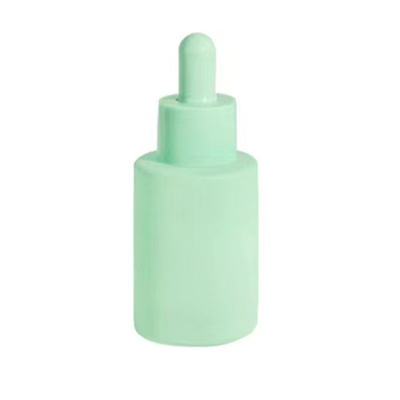 На заказ 20ml 30ml & 50ml Flat Shoulder Glass Essential Oil Flask с капсулой для капель