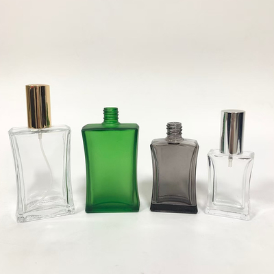 Оптовая торговля 20ML 30ML & 50ML квадратная стеклянная бутылка с парфюмерией Пустая упаковка