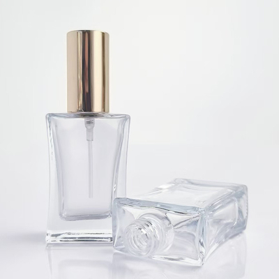 Оптовая торговля 20ML 30ML & 50ML квадратная стеклянная бутылка с парфюмерией Пустая упаковка