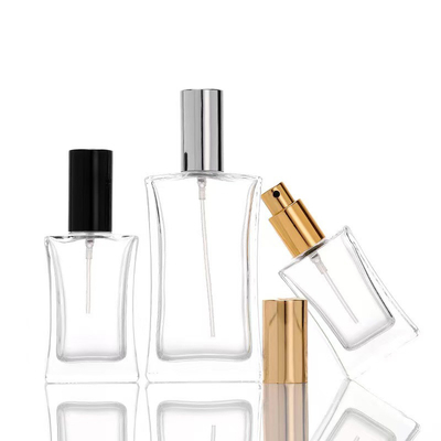 Оптовая торговля 20ML 30ML & 50ML квадратная стеклянная бутылка с парфюмерией Пустая упаковка