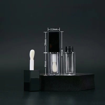 Большая головка щетка 5 мл пластиковый губный глянцевый трубки поддержки цвета настройки