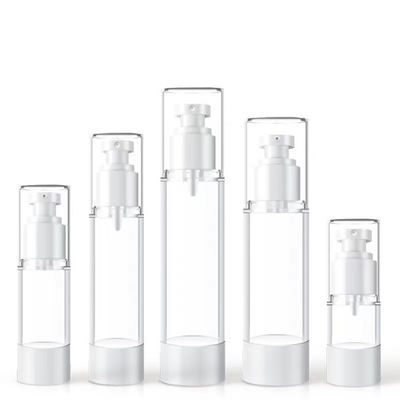 Пластиковый безвоздушный флакон 15 мл - 120 мл с распылительной головкой