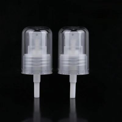 20мм 24мм 28мм Дозатор крема с помпой с крышкой из AS и механизмом Twist-Lock для бутылок стандартного размера