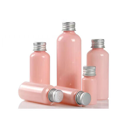 Пластмассовая бутылка с крышкой с перекрытием с настраиваемыми цветами и емкостью 10-100 мл для лосьона и дезинфицирующего средства для рук