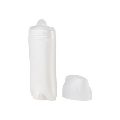 Оптовая продажа 45г 75г пищевой ПП с поворотным дизайном пустой контейнер для дезодоранта