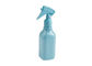Бутылка пластикового спрейера ручного спускового крючка голубая для косметической упаковки