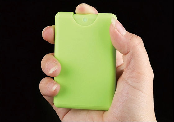 Цветные 20 мл дезинфицирующие средства для рук с кредитными картами для парфюмерии