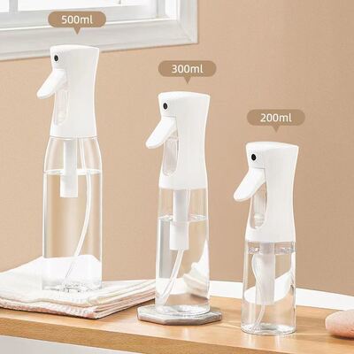 Горячая продажа 100ml 150ml 200ml 500ml & 700ml Пластиковая бутылка для непрерывного распыления с мелким распылителем тумана