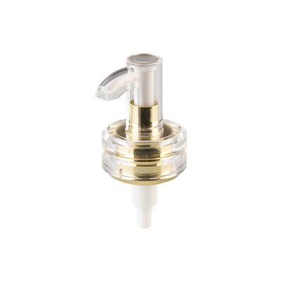Customized Luxury 24/410 & 28/410 Plastic Lotion Pump with Double Shell Structure and Customizable Color